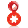 Dual Support Magnum Ring - Red - Penis Enhancement