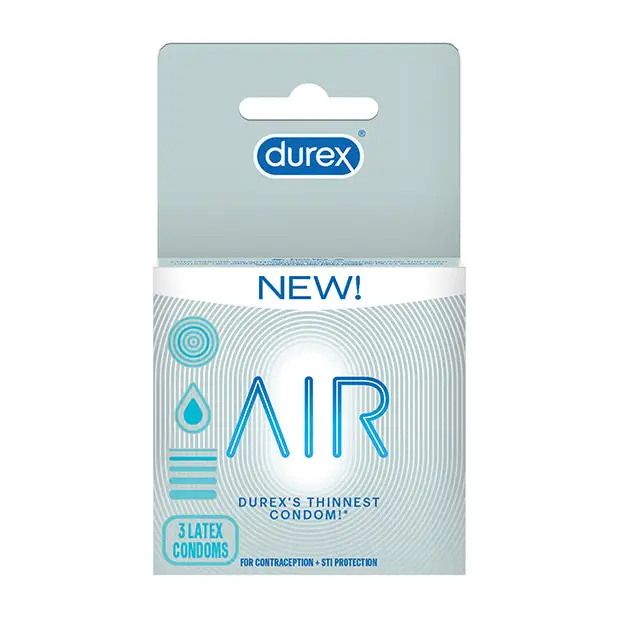 Durex Air Condom - Pack of 3 - Condoms