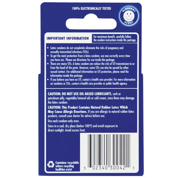 Durex Condom Pleasure Pack - Box of 3 - Condoms