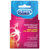 Durex Performance Intense Condom - Box of 3 - Condoms