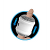 Dynamo Vibrating Masturbator - White - Dolls & Masturbators