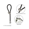E-Z Cinch Silicone Lasso - Black - Penis Enhancement