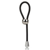 E-Z Cinch Silicone Lasso - Black - Penis Enhancement