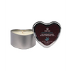 Earthly Body 3 in 1 Massage Heart Candle - 4 oz Cupids Cuddle - Setting The Mood