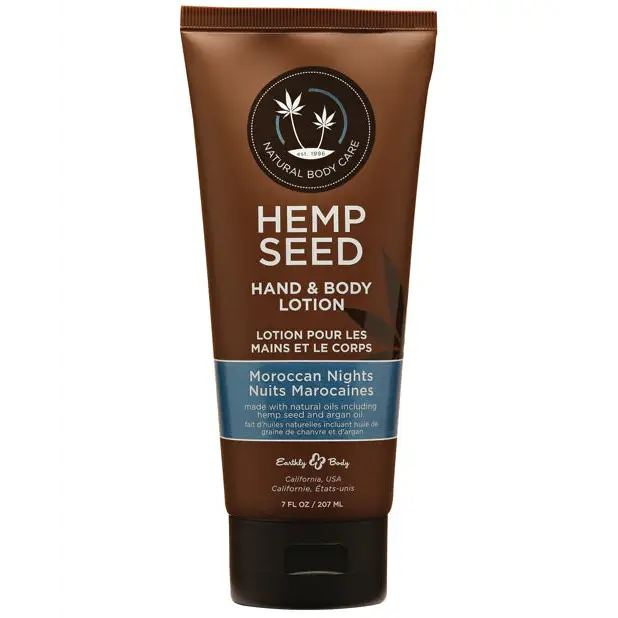 Earthly Body Hand & Body Lotion - 7 oz Tube Moroccan Nights - Massage Products
