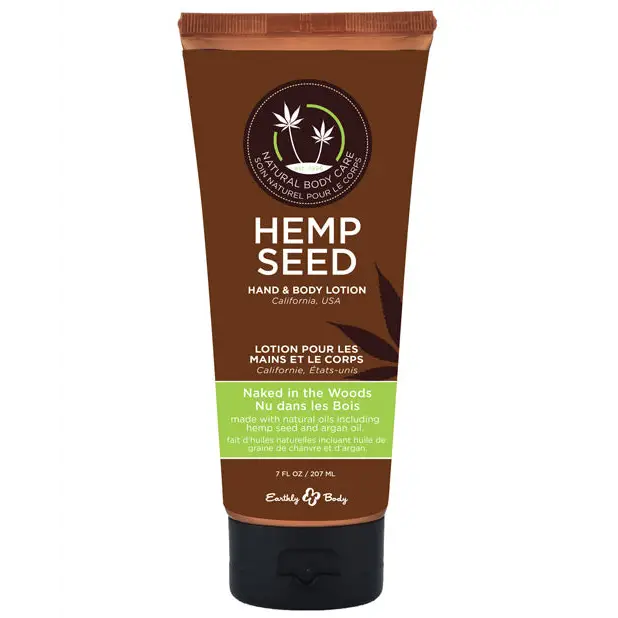 Earthly Body Hand & Body Lotion - 7 oz Tube Naked in the Woods - Massage Products