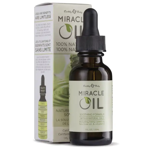 Earthly Body Hemp Miracle Oil - 1 oz - Massage Products
