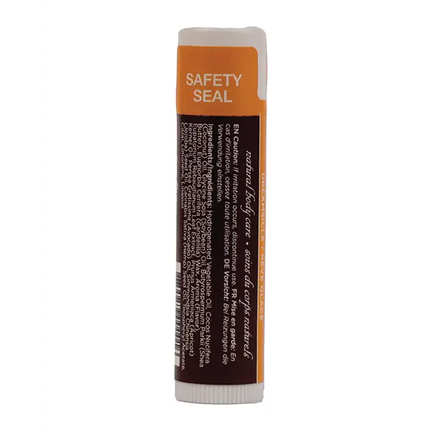 Earthly Body Hemp Seed Lip Balm Stick - Dreamsicle - Cosmetics - Mainstream