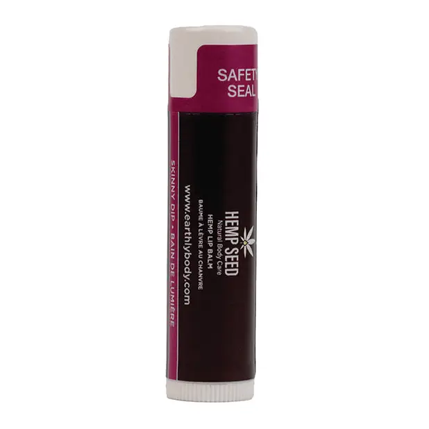 Earthly Body Hemp Seed Lip Balm Stick - Skinny Dip - Cosmetics - Mainstream
