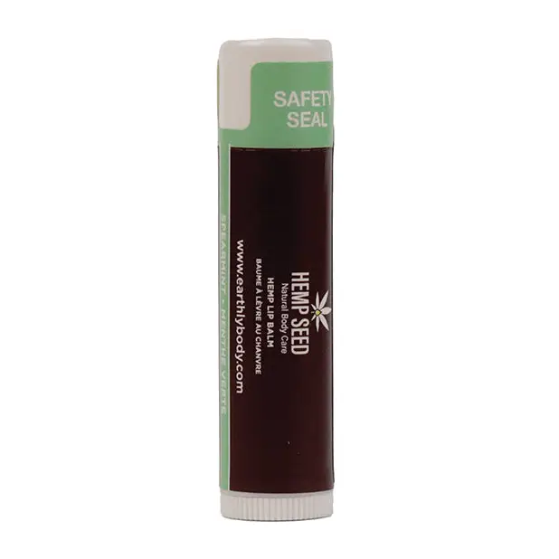 Earthly Body Hemp Seed Lip Balm Stick - Spearmint - Cosmetics - Mainstream
