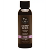 Earthly Body Hemp Seed Massage Lotion - 2 oz Lavender - Massage Products
