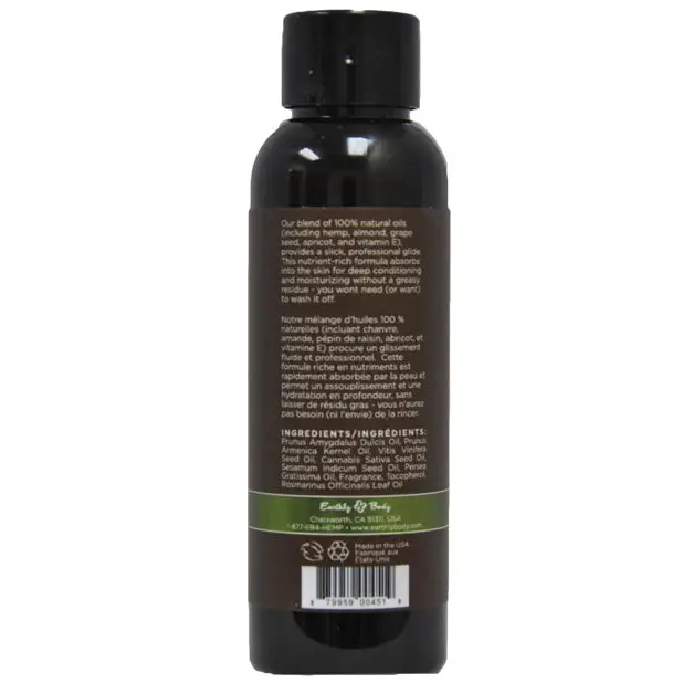 Earthly Body Massage & Body Oil - 2 oz Guavalava - Massage Products