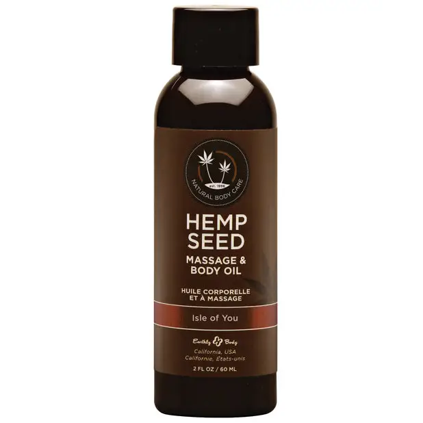 Earthly Body Massage & Body Oil - 2 oz Isle - Massage Products