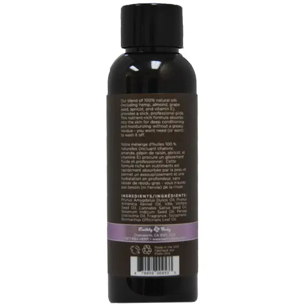 Earthly Body Massage & Body Oil - 2 oz Lavender - Massage Products