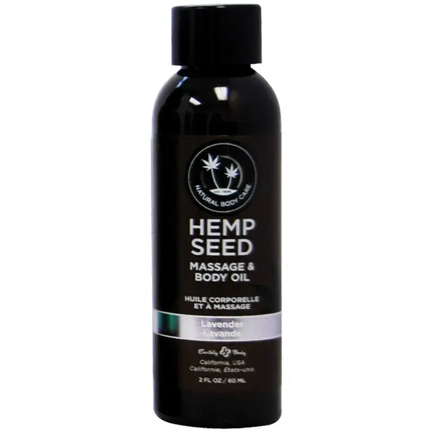 Earthly Body Massage & Body Oil - 2 oz Lavender - Massage Products
