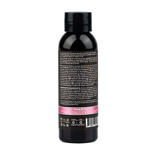 Earthly Body Massage & Body Oil - 2 oz Zen Berry Rose - Massage Products