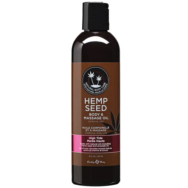 Earthly Body Massage & Body Oil - 8 oz High Tide - Massage Products