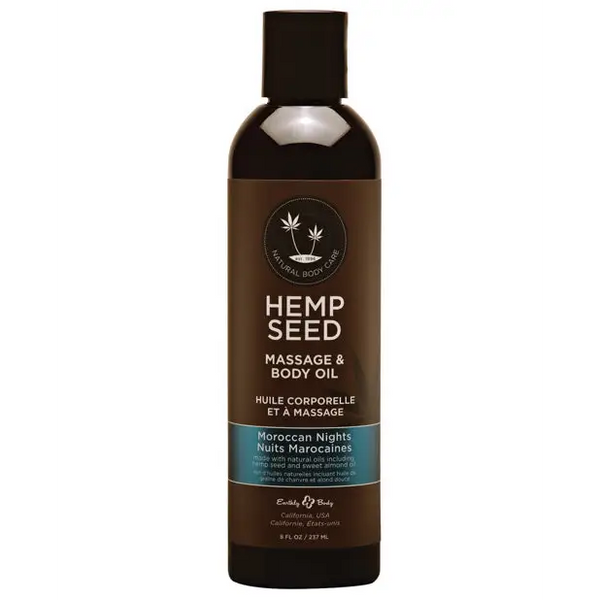 Earthly Body Massage & Body Oil - 8 oz Moroccan Nights - Massage Products