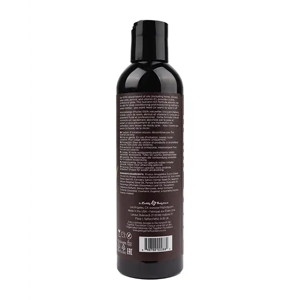 Earthly Body Massage & Body Oil - 8 oz Nag Champa - Massage Products
