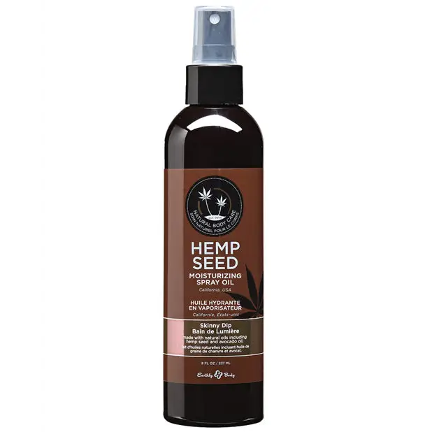 Earthly Body Moisturizing Oil Spray - 8 oz Skinny Dip - Massage Products