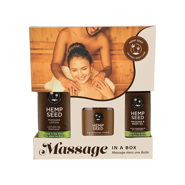 Earthly Body Play & Pleasure Gift Set - Asst. Vanilla - Setting The Mood