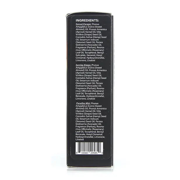 Earthly Body Summer 2023 Massage Oil Gift Set - 2 oz Asst. Scents - Setting The Mood