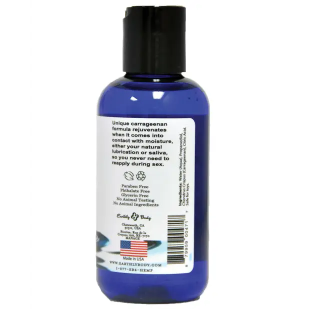 Earthly Body Waterslide Personal Lubricant w/Carrageenan - 1 oz Bottles Basket of 30 - Lubricants