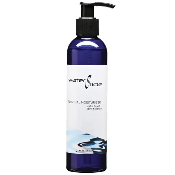Earthly Body Waterslide Personal Lubricant w/Carrageenan - 8 oz Bottle - Lubricants