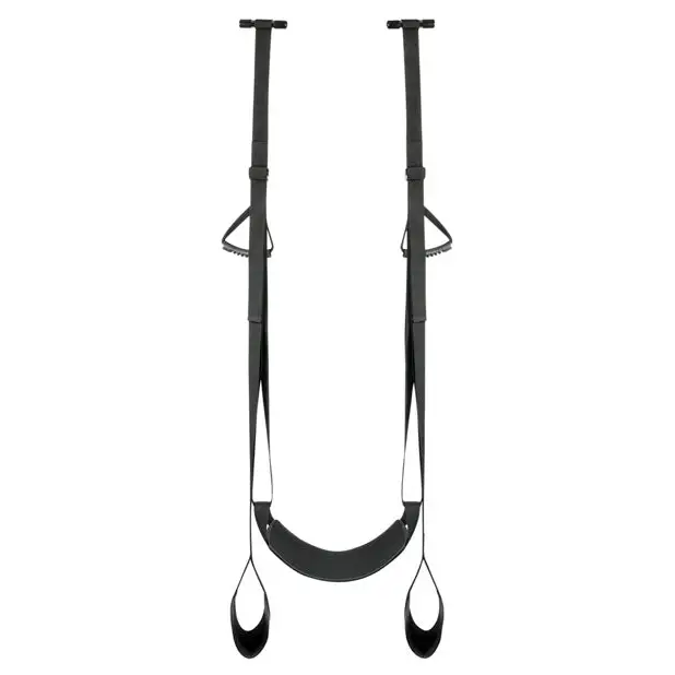 Easy Toys Door Leg & Bum Support Over The Door Swing - Black - Position Aids & Swings