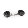 Easy Toys Faux Leather Handcuffs - Black - Bondage Blindfolds & Restraints