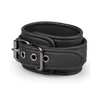 Easy Toys Faux Leather Handcuffs - Black - Bondage Blindfolds & Restraints