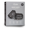 Easy Toys Faux Leather Handcuffs - Black - Bondage Blindfolds & Restraints