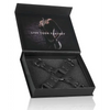 Easy Toys Faux Leather Hogtie - Black - Bondage Blindfolds & Restraints