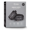 Easy Toys Fetish Ankle Cuffs - Black - Bondage Blindfolds & Restraints