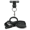 Easy Toys Over The Door Wrist Cuffs - Black - Bondage Blindfolds & Restraints