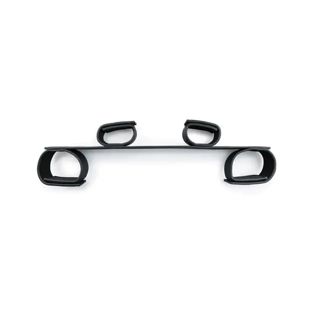 Easy Toys Wrist & Ankle Bondage Bar - Black - Bondage Blindfolds & Restraints