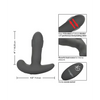 Eclipse Remote Control Dual Pulsating Probe - Black - Anal Products