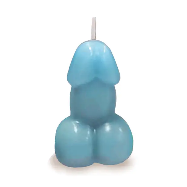 Eden’s Penis Candle - Blue - Vanilla - Setting The Mood