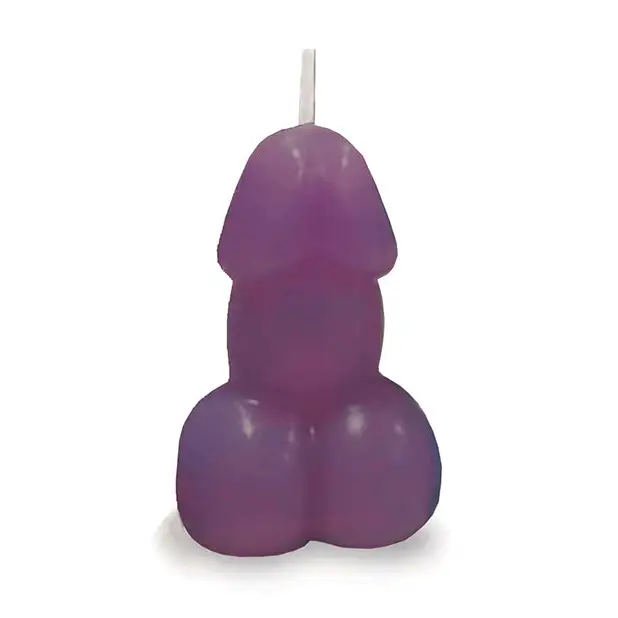Eden’s Penis Candle - Purple - Vanilla - Setting The Mood