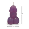 Eden’s Penis Candle - Purple - Vanilla - Setting The Mood