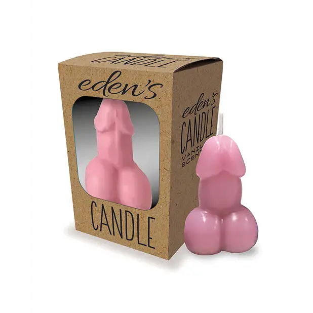 Eden’s Penis Candle - Rose - Vanilla - Setting The Mood