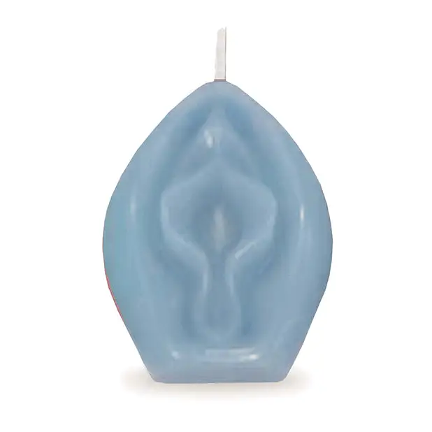 Eden’s Vagina Candle - Blue - Vanilla - Setting The Mood