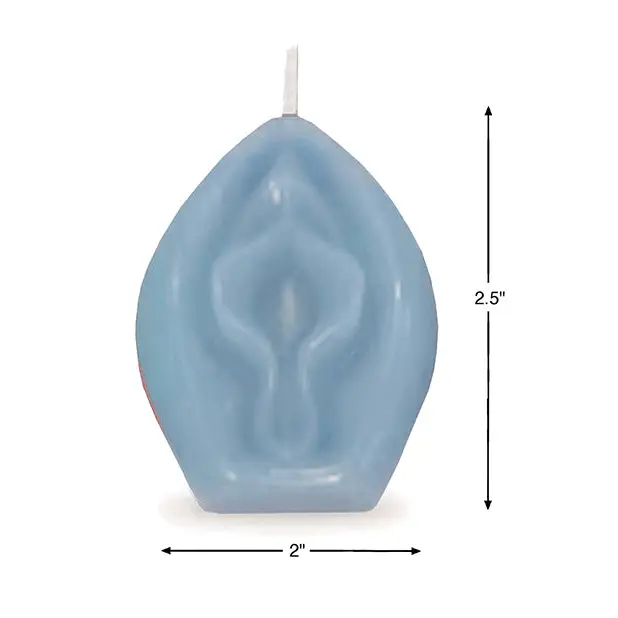 Eden’s Vagina Candle - Blue - Vanilla - Setting The Mood