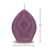 Eden’s Vagina Candle - Purple - Vanilla - Setting The Mood