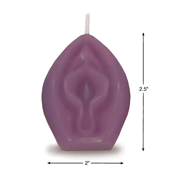 Eden’s Vagina Candle - Purple - Vanilla - Setting The Mood