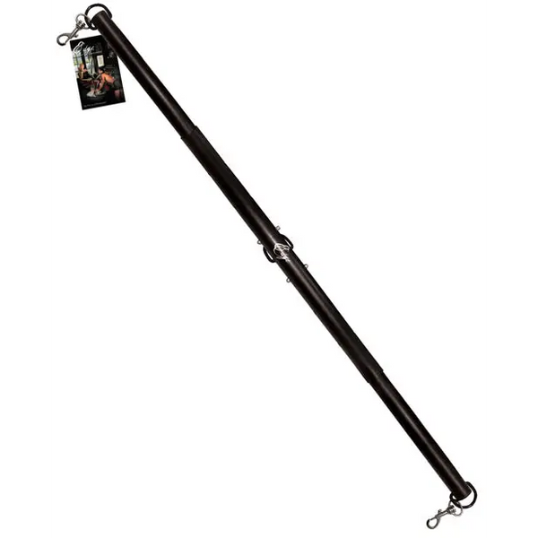 Edge Spreader Bar - Black - Bondage Blindfolds & Restraints