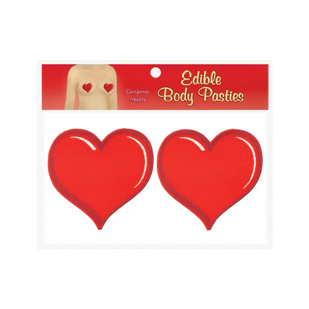 Edible Body Pasties - Cinnamon - Body Toppings & Edibles