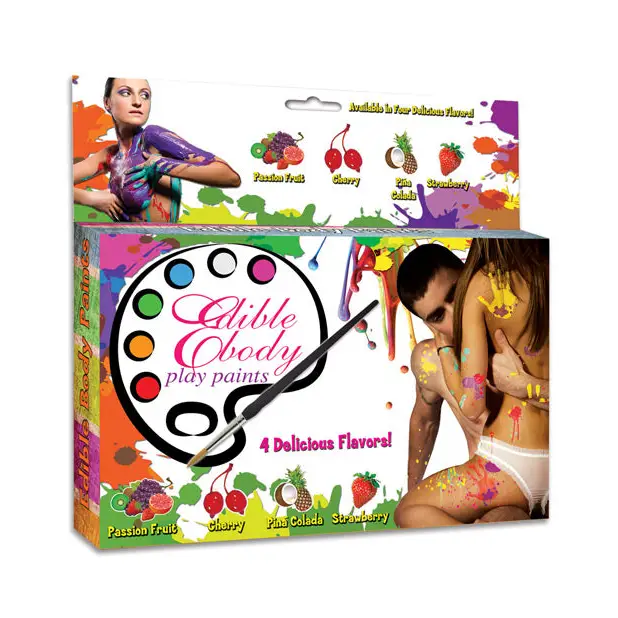 Edible Body Play Paints - Body Toppings & Edibles