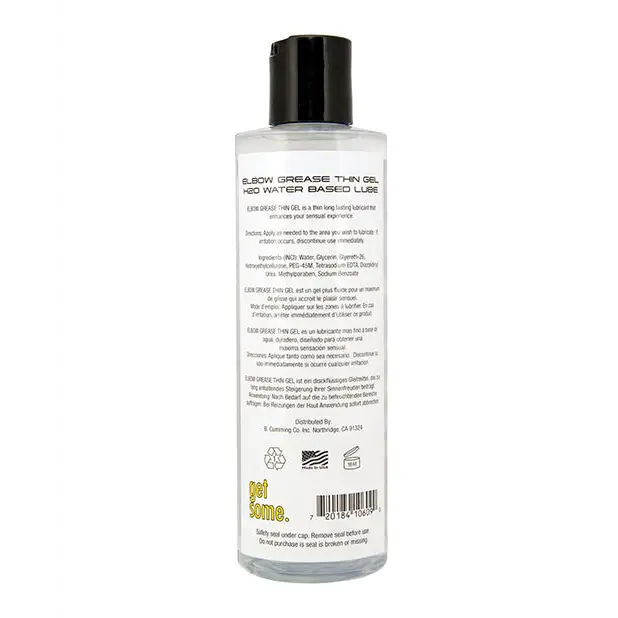 Elbow Grease H2O Thin Gel - 8.5 oz