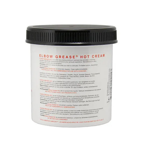 Elbow Grease Hot Cream - 15 oz Jar